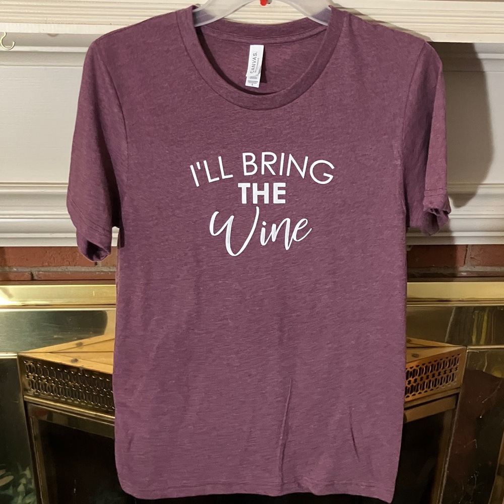 Bella Canvas Heathered Purple Tee